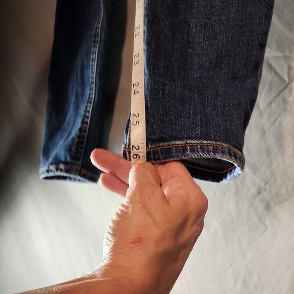Rag & Bone Trending Skinny Blue Jeans with Authentic Distressed Look In Size 26 - Picture 5 of 9